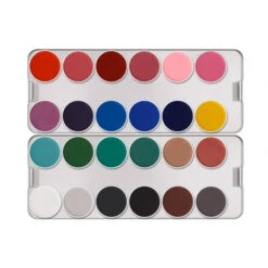 Kryolan Supracolor Palette 24 Colors AC (1008)