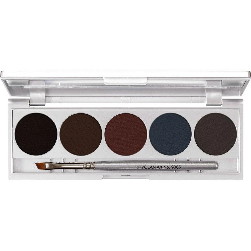 Kryolan Cake Eyeliner Palette 5 Color Standard 1 2 Kryolan Cake Eyeliner Palette 5 Color Standard 1 - Image 2