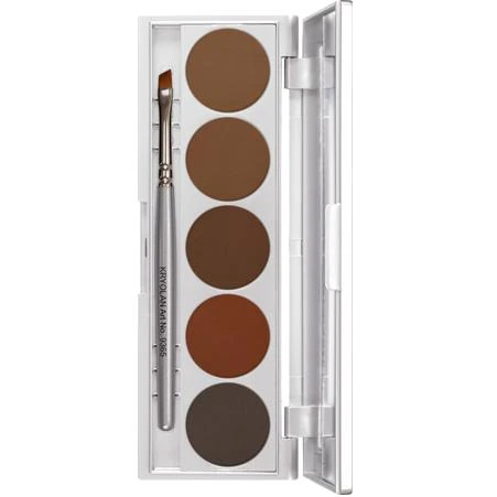 Kryolan Eyebrow Powder Palette 5 Colors 1 Kryolan Eyebrow Powder Palette 5 Colors