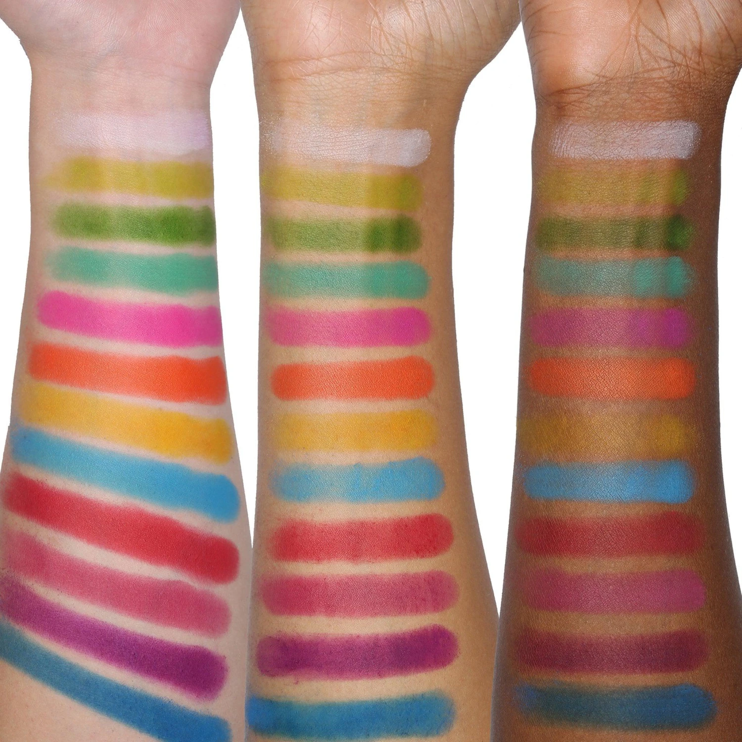 Viseart Editorial Brights Mattes 08 SlimPro Eyeshadow Palette 2 Viseart Editorial Brights Mattes 08 SlimPro Eyeshadow Palette - Image 2