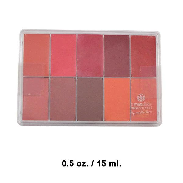 Maqpro Lip And Rouge Palette PP18 1 Maqpro Lip And Rouge Palette PP18