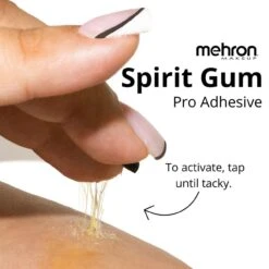 Mehron Spirit Gum Liquid Adhesive 10 Mehron Spirit Gum Liquid Adhesive -Camera Ready Cosmetics 118 M INFO2 36330