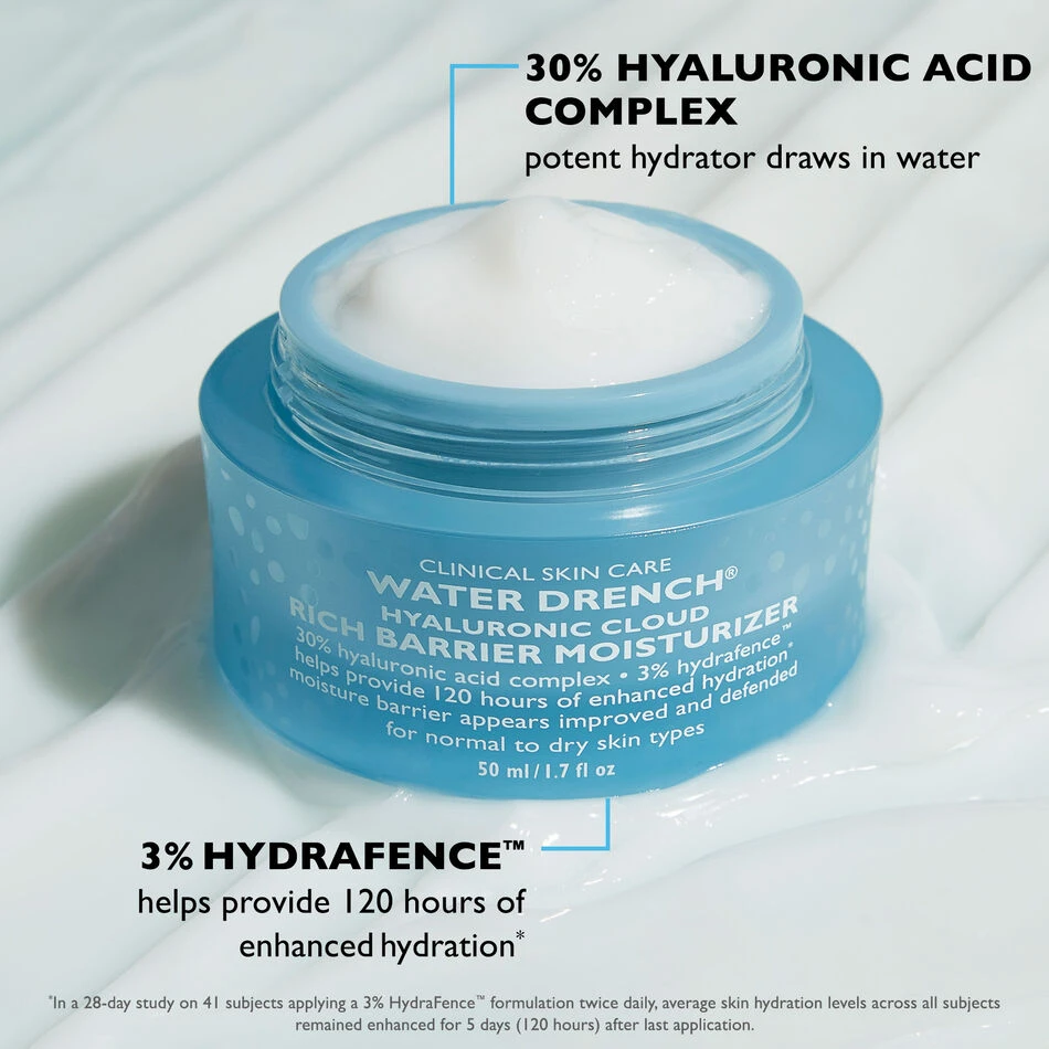 Peter Thomas Roth Water Drench Hyaluronic Cloud Rich Barrier Moisturizer 2 Peter Thomas Roth Water Drench Hyaluronic Cloud Rich Barrier Moisturizer - Image 2