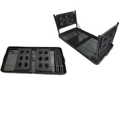 Tuscany Pro Portable Lightweight Beauty Station (CCBS-100) -Camera Ready Cosmetics 2019 TUSCANYPRO UNIQUE PORTABLE BEAUTY STATION 4