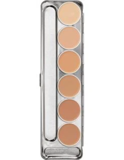 Kryolan Dermacolor Camouflage Creme Palette 6 Colors 8 Kryolan Dermacolor Camouflage Creme Palette 6 Colors -Camera Ready Cosmetics 71007 00 prod D1W D6W