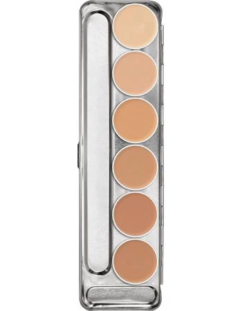 Kryolan Dermacolor Camouflage Creme Palette 6 Colors 3 Kryolan Dermacolor Camouflage Creme Palette 6 Colors - Image 3