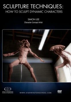 Stan Winston Studio Sculpture Techniques How To Sculpt Dynamic Characters (DVD)