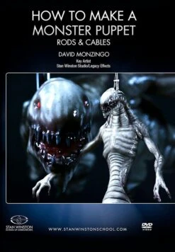Stan Winston Studio How To Make A Monster Puppet - Rods & Cables (DVD)