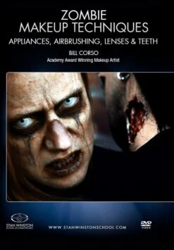 Stan Winston Studio Zombie Makeup - Appliances, Airbrushing, Lenses & Teeth (DVD)