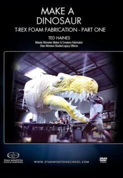Stan Winston Studio Make A Dinosaur T-Rex Foam Fabrication (DVD)