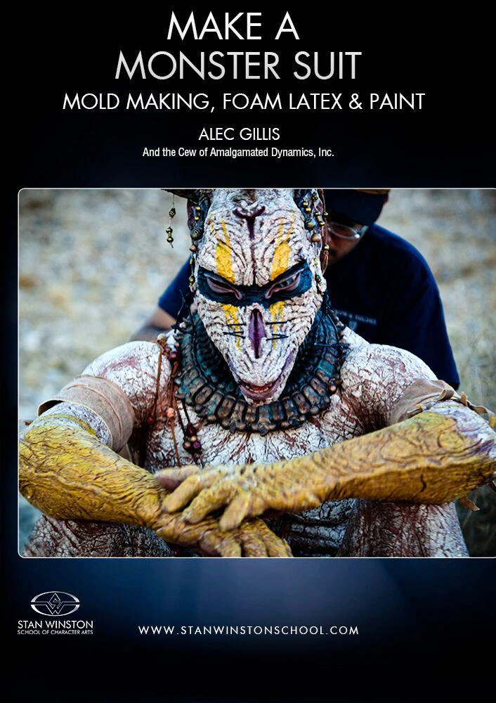Stan Winston Studio Make A Monster Suit - Moldmaking, Foam Latex & Paint (DVD)