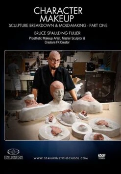 Stan Winston Studio Character Makeup - Sculpture Breakdown & Molding (DVD)