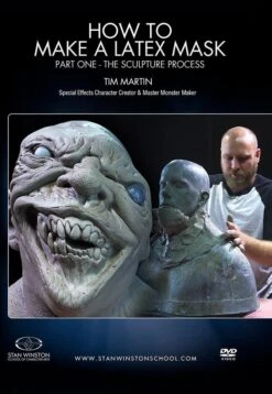 Stan Winston Studio How To Make A Latex Rubber Mask (DVD)