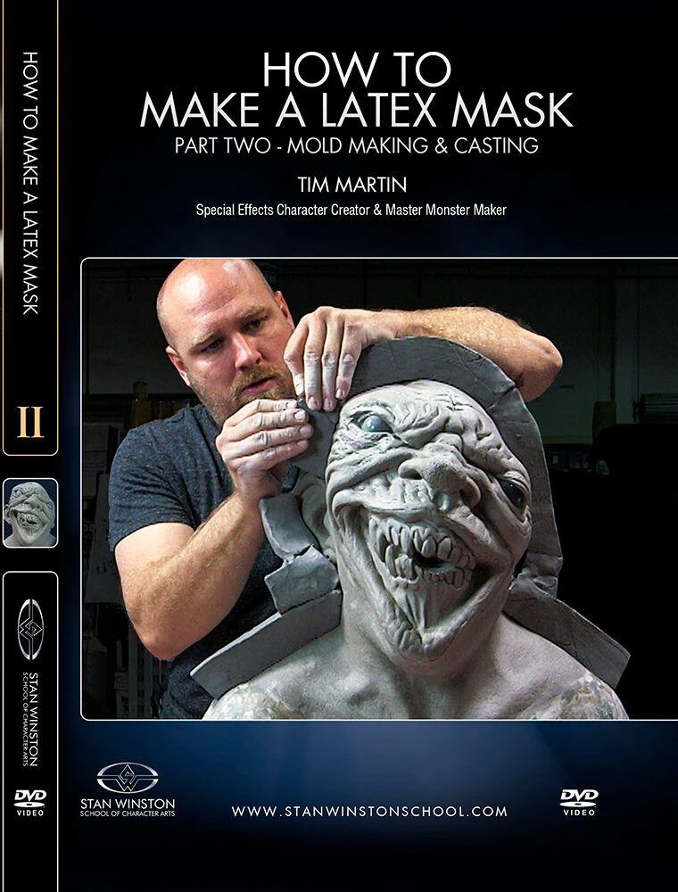 Stan Winston Studio How To Make A Latex Rubber Mask (DVD) 3 Stan Winston Studio How To Make A Latex Rubber Mask (DVD) - Image 3