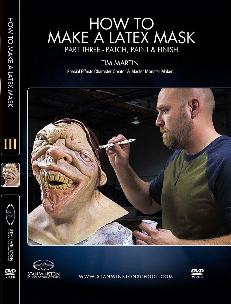 Stan Winston Studio How To Make A Latex Rubber Mask (DVD) 5 Stan Winston Studio How To Make A Latex Rubber Mask (DVD) - Image 5