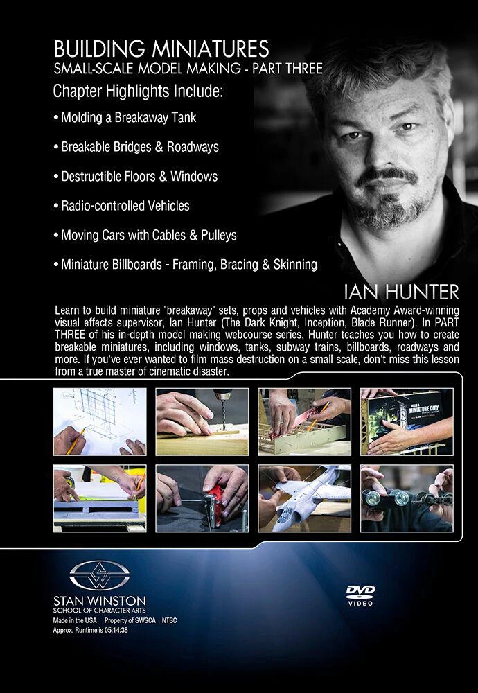 Stan Winston Studio Building Miniatures Small-Scale Model Making (DVD) 6 Stan Winston Studio Building Miniatures Small-Scale Model Making (DVD) - Image 6