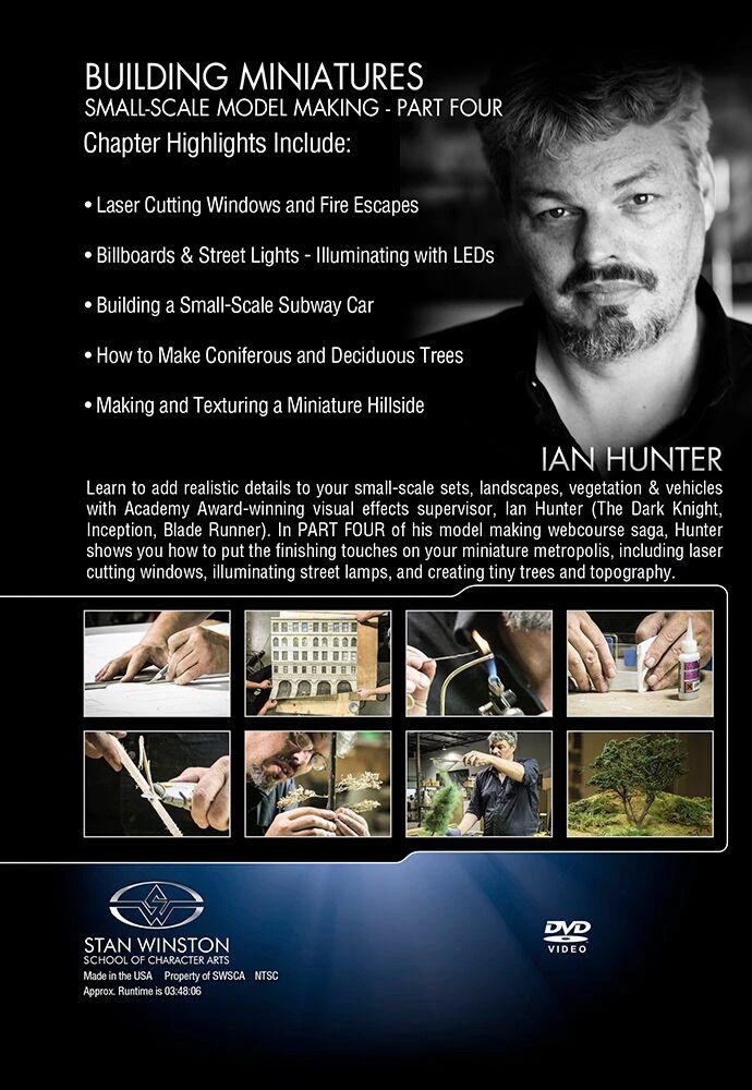 Stan Winston Studio Building Miniatures Small-Scale Model Making (DVD) 8 Stan Winston Studio Building Miniatures Small-Scale Model Making (DVD) - Image 8