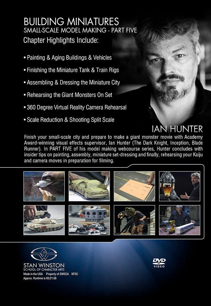 Stan Winston Studio Building Miniatures Small-Scale Model Making (DVD) 10 Stan Winston Studio Building Miniatures Small-Scale Model Making (DVD) - Image 10