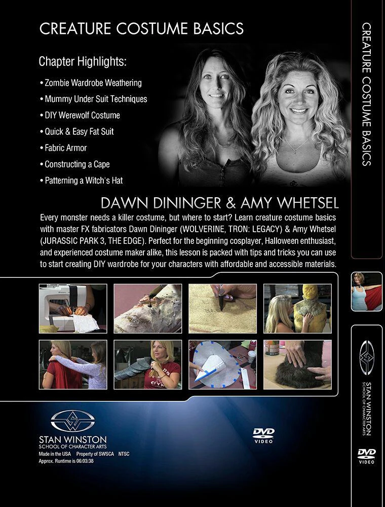 Stan Winston Studio Creature Costume Basics (DVD) 2 Stan Winston Studio Creature Costume Basics (DVD) - Image 2