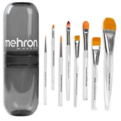 Mehron Paradise AQ Brush Set
