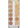 Kryolan Dermacolor Camouflage Creme Palette 12 Colors - (A)