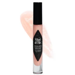 Rituel De Fille Thorn Bite Peptide Plump Creme Lip Oil -Camera Ready Cosmetics BITE 01 Rose Dew 1 w swatch no shadow 1 1 1