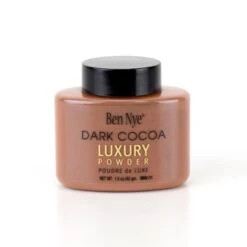 Ben Nye Dark Cocoa Mojave Luxury Powder 7 Ben Nye Dark Cocoa Mojave Luxury Powder -Camera Ready Cosmetics BN darkcocoa 1 5oz