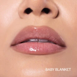 Dose Of Colors Glass Petals Lip Oil 9 Dose Of Colors Glass Petals Lip Oil -Camera Ready Cosmetics Baby Blanket Lip Swatch 1 1