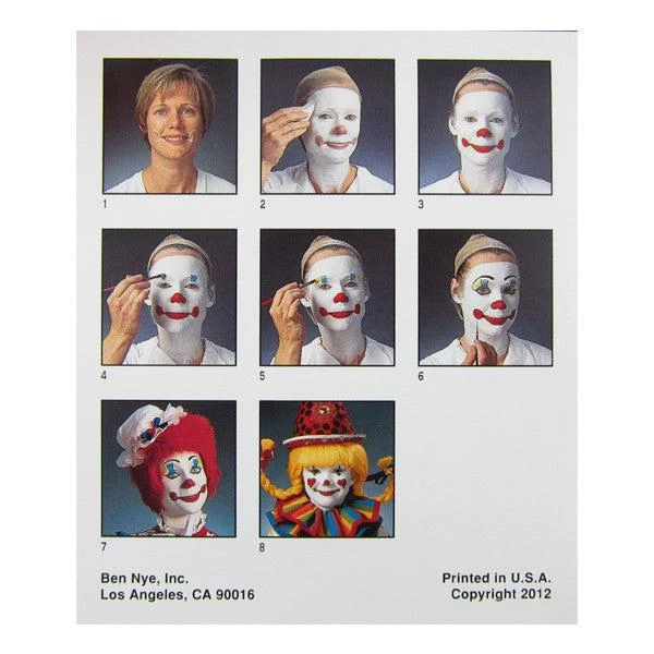 Ben Nye Deluxe Clown Makeup Kit DK-1 2 Ben Nye Deluxe Clown Makeup Kit DK-1 - Image 2