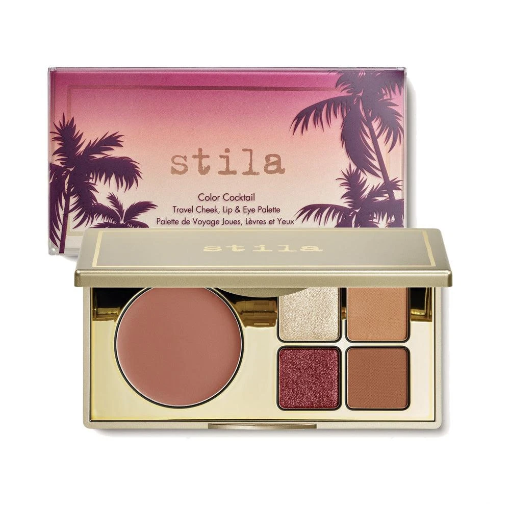 Stila Color Cocktail Travel Cheek, Lip & Eye Palette (Malibu Sunset) 1 Stila Color Cocktail Travel Cheek, Lip & Eye Palette (Malibu Sunset)