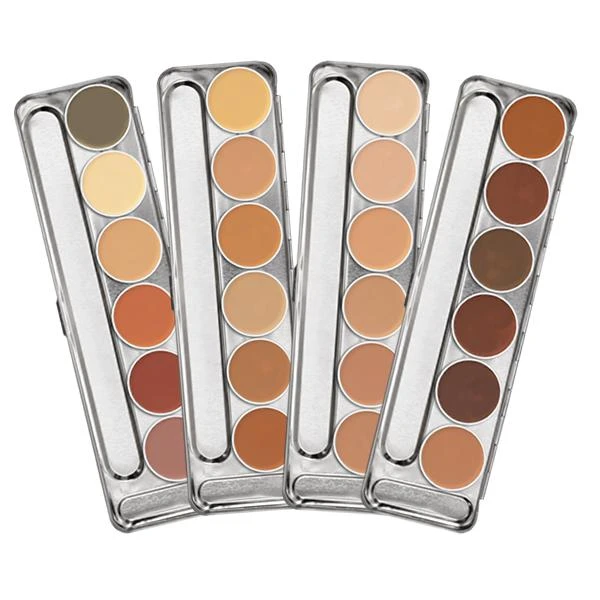 Kryolan Dermacolor Camouflage Creme Palette 6 Colors 1 Kryolan Dermacolor Camouflage Creme Palette 6 Colors