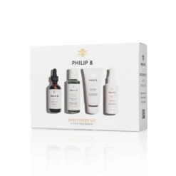 Philip B 4 Step Treatment Discovery Kit 5 Philip B 4 Step Treatment Discovery Kit -Camera Ready Cosmetics DiscoveryKit4StepBox R1 1000x1000 f0e55dde 0b46 4438 be95 09ed36c8043e