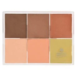 Maqpro 6-color Fard Creme Foundation Palette