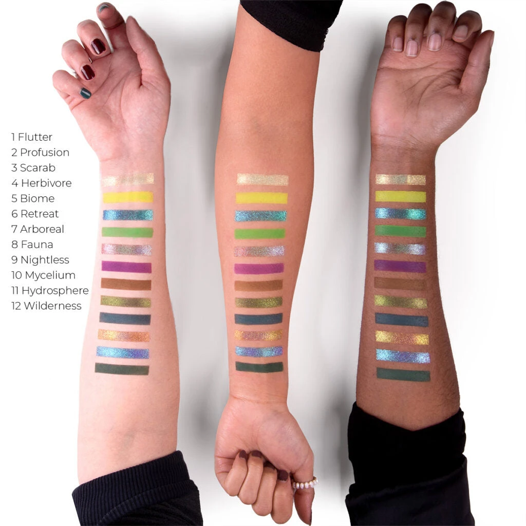 Lethal Cosmetics Evergreen MAGNETIC™ Pressed Powder Palette 2 Lethal Cosmetics Evergreen MAGNETIC™ Pressed Powder Palette - Image 2