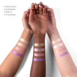 Lethal Cosmetics Theresa Is Lethal MAGNETIC™ Face Powder -Camera Ready Cosmetics FacePowderSwatchesCaptioned