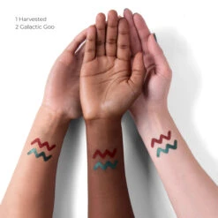 Lethal Cosmetic Theresa Is Lethal SIDE FX™ Gel Liner -Camera Ready Cosmetics GelLinerSwatchesCaptioned