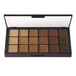 Ben Nye Matte HD Foundation Palette (HDFP)- 18 Colors -Camera Ready Cosmetics HDFP 14 Olive Brown Foundation Palette 2023 5291 1