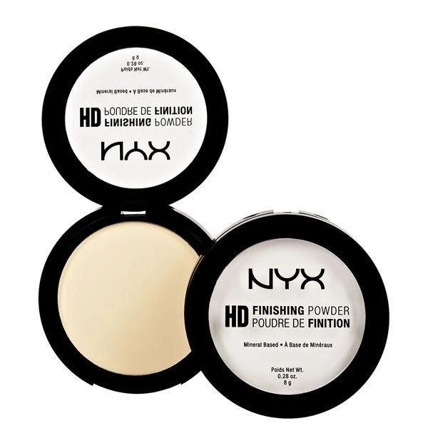 NYX High Definition Finishing Powder Translucent White (HDFP01) 2 NYX High Definition Finishing Powder Translucent White (HDFP01) - Image 2