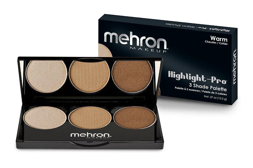 Mehron Highlight-Pro 3 Color Palette 3 Mehron Highlight-Pro 3 Color Palette - Image 3