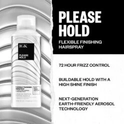 IGK Please Hold Flexible Finish Hairspray -Camera Ready Cosmetics Hairspray Website Inforgraphic PleaseHold 2048x2048 17ecc26b 2780 4b3d 8b0d d1e68afc81f5