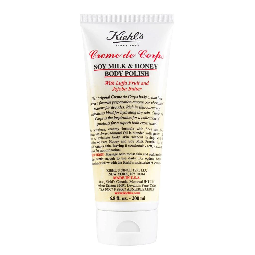 Kiehl's Since 1851 Creme De Corps Soy Milk & Honey Body Polish 1 Kiehl's Since 1851 Creme De Corps Soy Milk & Honey Body Polish