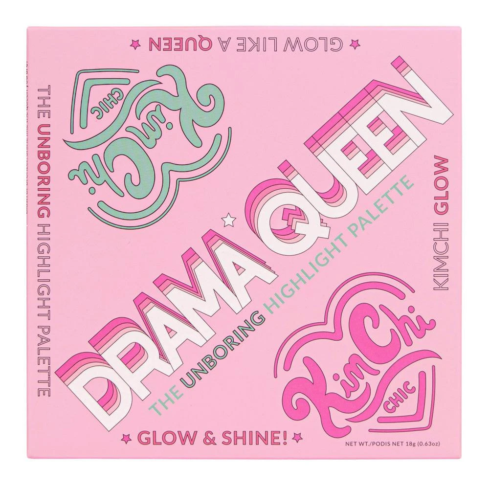 KimChi Chic Beauty Drama Queen Highlighter Palette 4 KimChi Chic Beauty Drama Queen Highlighter Palette - Image 4