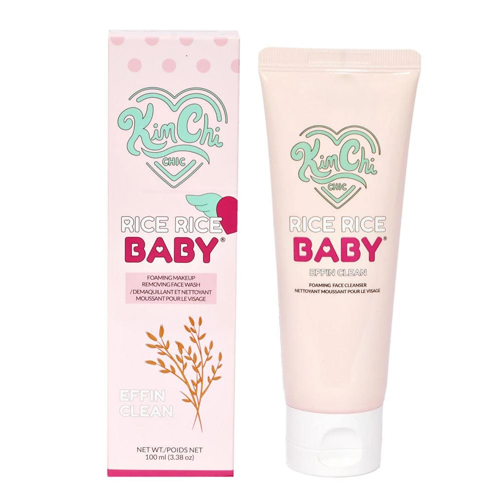 KimChi Chic Beauty Rice Rice Baby Foaming Makeup Removing Face Wash 1 KimChi Chic Beauty Rice Rice Baby Foaming Makeup Removing Face Wash