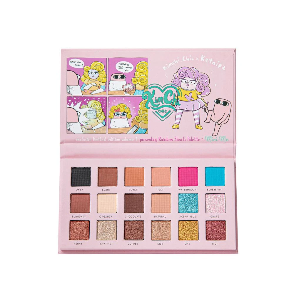 KimChi Chic Beauty Mini Rainbow Sharts Eyeshadow Palette 1 KimChi Chic Beauty Mini Rainbow Sharts Eyeshadow Palette