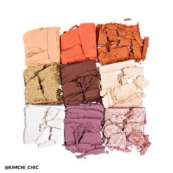 KimChi Chic Beauty Nude Sensation: Snack For Two Eyeshadow Palette -Camera Ready Cosmetics KimChi Snack for two swatch crumble 1000x e04276f7 7ce1 4390 970c 27af662ff9ff