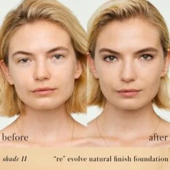 RMS Beauty ReEvolve Natural Finish Liquid Foundation -Camera Ready Cosmetics LIQUID FOUNDATION B A 11 1