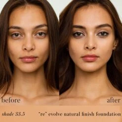 RMS Beauty ReEvolve Natural Finish Liquid Foundation -Camera Ready Cosmetics LIQUID FOUNDATION B A 33.5 1