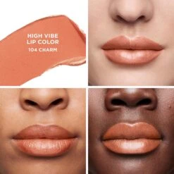 Laura Mercier High Vibe Lip Color -Camera Ready Cosmetics LM SP23 HVLC Macro Charm 2000x2000 R300