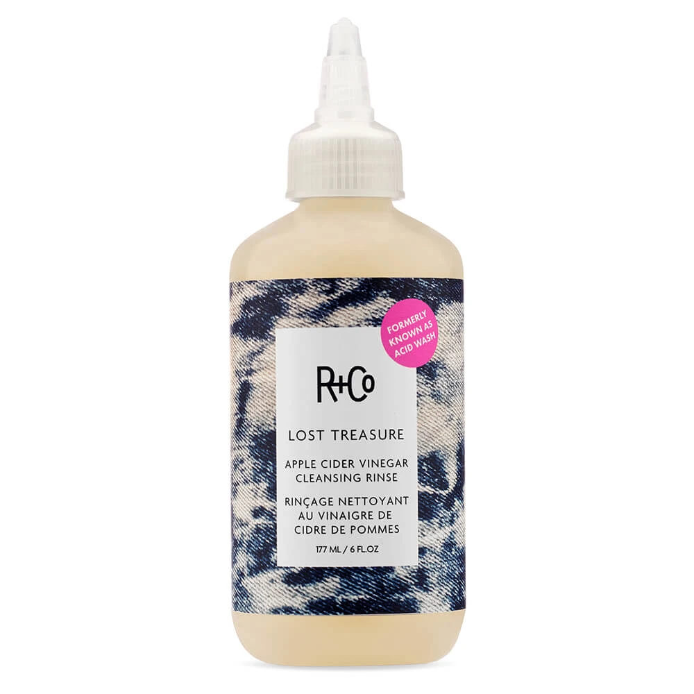 R+Co Lost Treasure Acid Wash Apple Cider Vinegar Cleansing Rinse 1 R+Co Lost Treasure Acid Wash Apple Cider Vinegar Cleansing Rinse