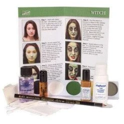 Mehron Witch Character Kit 5 Mehron Witch Character Kit -Camera Ready Cosmetics Mehron Witch Character Kit2 91127.1387840743.600.600